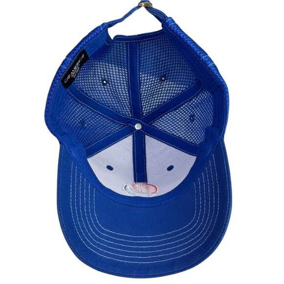 Pepsi Hat Baseball Cap Blue Mesh Strap Back Trucker Adjustable - Picture 7 of 8